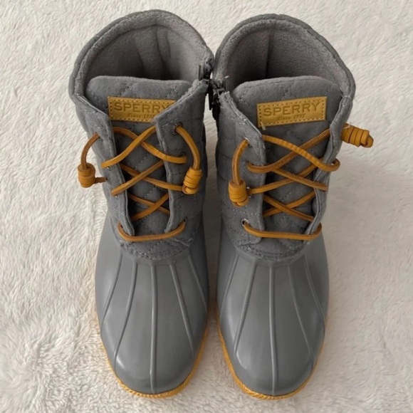 (NWT) Sperry Women’s Saltwater Quilted Waterproof Boot, Size: 8.5 - Picture 6 of 11